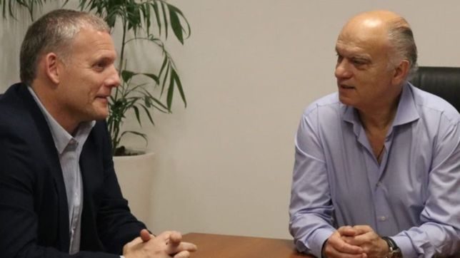 grindetti recibio al pre candidato a intendente de parana