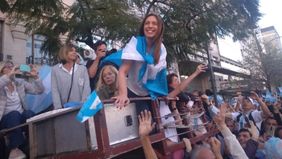 El show de Vidal, que brilló por su ausencia en el discurso de Macri