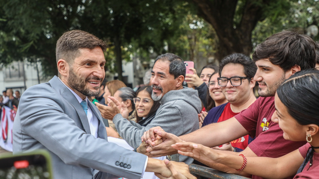 El gobernador de Santa Fe Maximiliano Pullaro.