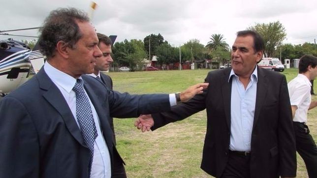 scioli llega a pilar a respaldar la lista de un ex funcionario