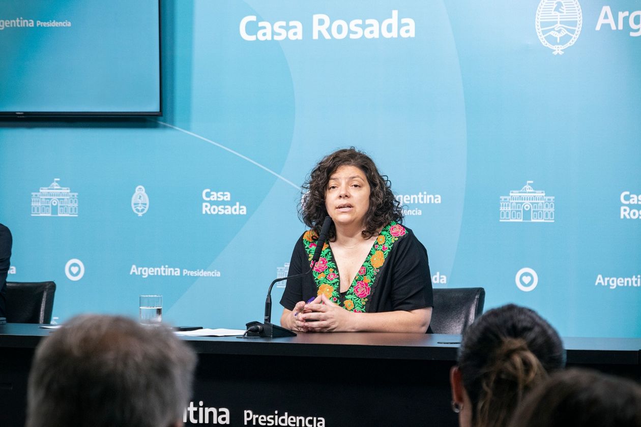 La ministra de Salud, Carla Vizzotti