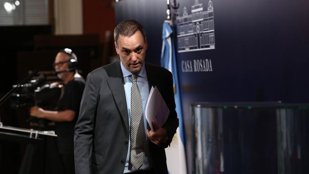 Manuel Adorni, vocero de Javier Milei.