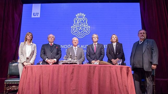 unc: asumio boretto, el rector que entusiasma a radicales y cordobesistas