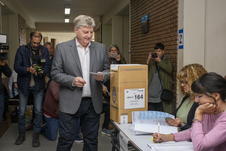 Sergio Ziliotto emite su voto