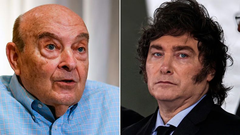 Domingo Cavallo y Javier Milei