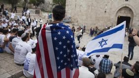 Celebración y agradecimiento en Jerusalén a Estados Unidos por trasladar su embajada en apoyo al Estado Israel.&nbsp;