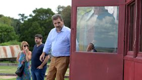 Cristian Ritondo, en Olavarría.&nbsp;