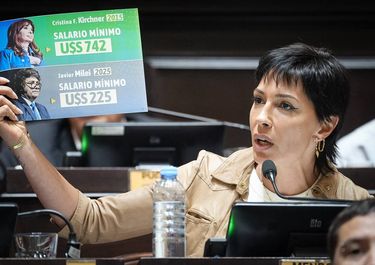 Mayra Mendoza, diputada de Fuerza Patria.