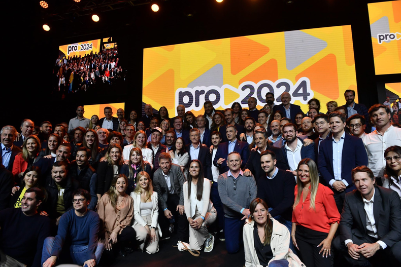 La nueva conducción del PRO bajo el ala de Mauricio Macri.