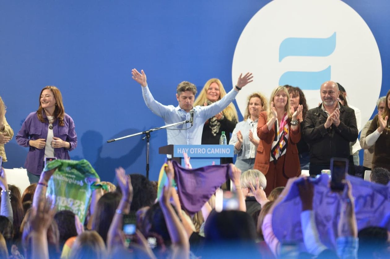 Axel Kicillof en el lanzamiento del MDF Mujeres y Diversidades