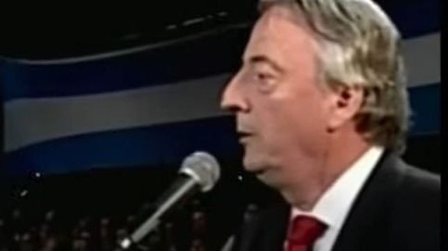 la coronacion de kirchner: un video con peron, evita, nestor y...