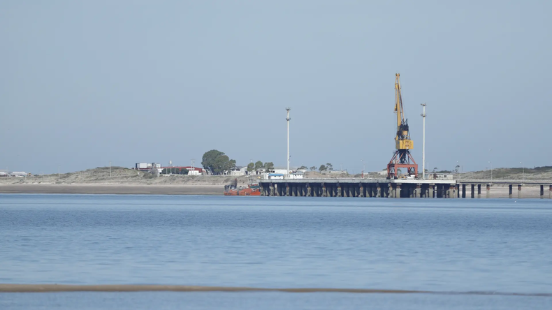 El puerto de San Antonio Este, el principal punto de exportación para Vaca Muerta y Río Negro al mundo.