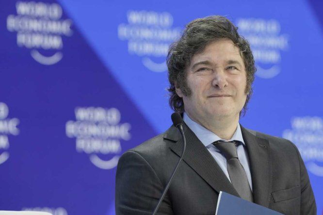 Cuestionamientos al gobierno de Javier Milei por su discurso en Davos