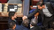 Maximiliano Pullaro y Axel Kicillof. FOTO: Farid Dumat Kelzi / Red Boing.