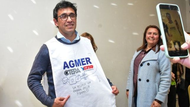 Abel Antivero es el nuevo secretario general del principal gremio docente de Entre Ríos. El oficialismo, del PJ y aliados, retuvo la conducción.