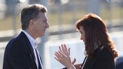 Mauricio Macri y Cristina Fernández de Kirchner.