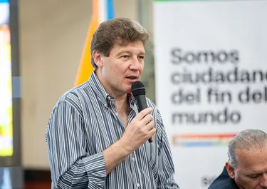 Gustavo Melella, gobernador de Tierra del Fuego.&nbsp;