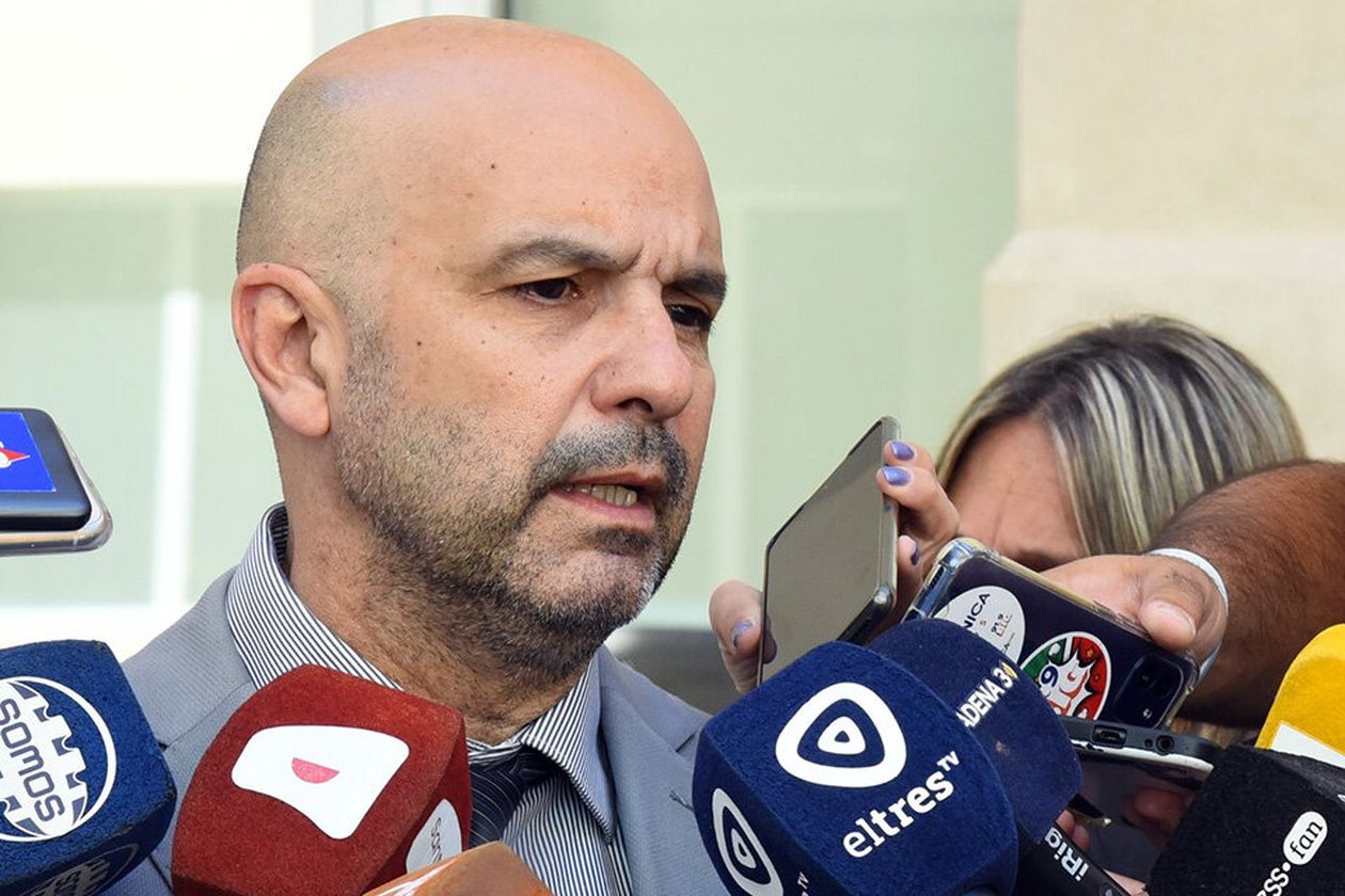 El ministro de Seguridad de Santa Fe Claudio Brilloni.