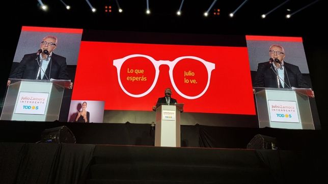 zamora se lanzo por la reeleccion en tigre y pondero la unidad del peronismo