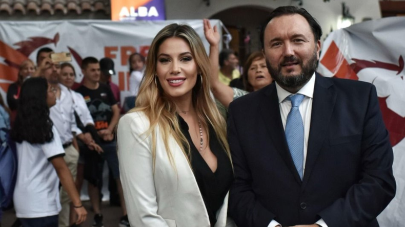 Alba Quintar y  Alberto Castillo del Frente Liberal Salteño por Salta Libre.