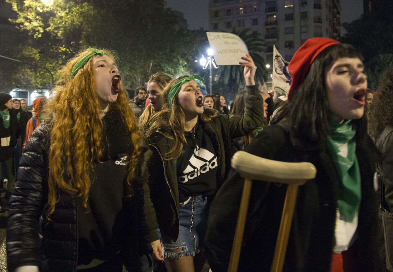Ni una menos 2018: la movilización de mujeres contra la violencia de género.