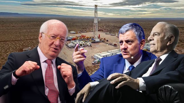 Paolo Rocca versus Horacio Marín (YPF) y Alejandro Bulgheroni (PAE).