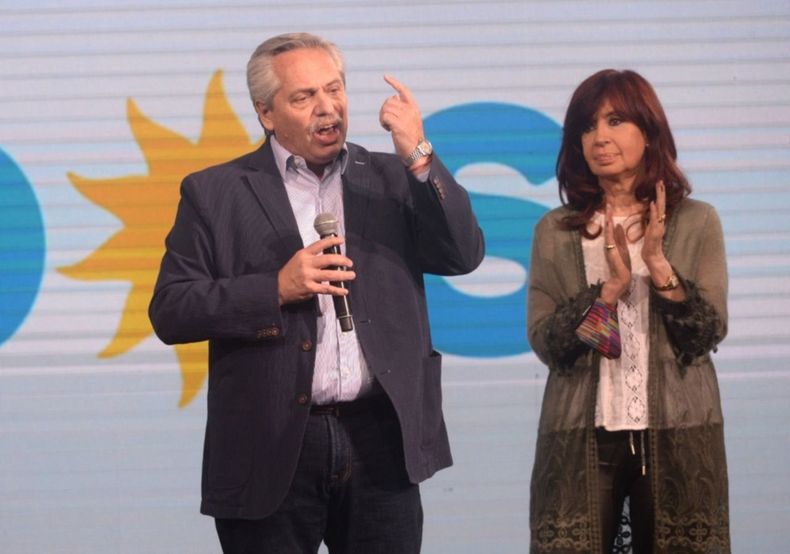 Alberto Fernández y CFK 2021
