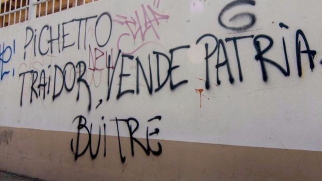 pichetto ?librepensador?: voto por los buitres y en su tierra lo llaman traidor