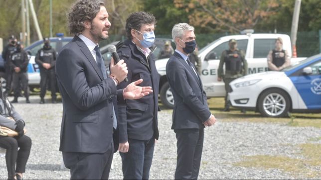 cafiero refuerza la linea fernandez: la toma de tierras es delito