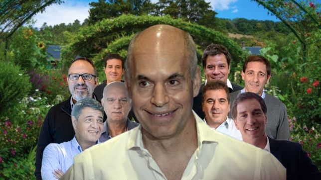 los enanos en el jardin de horacio