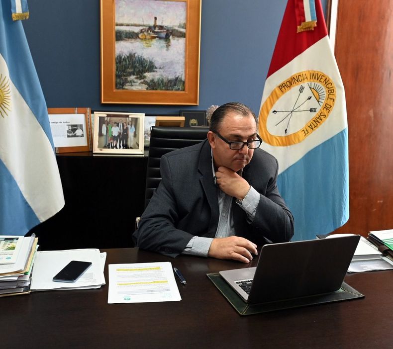 Juan Pablo Poletti, intendente de Santa Fe.