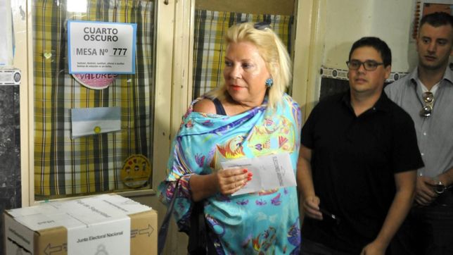 carrio dijo que no fue al cierre de campana de macri por pedido de duran barba