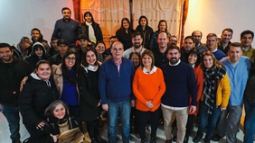 Patricia Bullrich estuvo en Tierra del Fuego acompañando la lista de JxC.