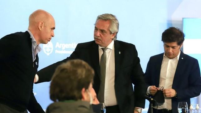 con la rosada de ring, larreta y kicillof van al round final por la cuarentena