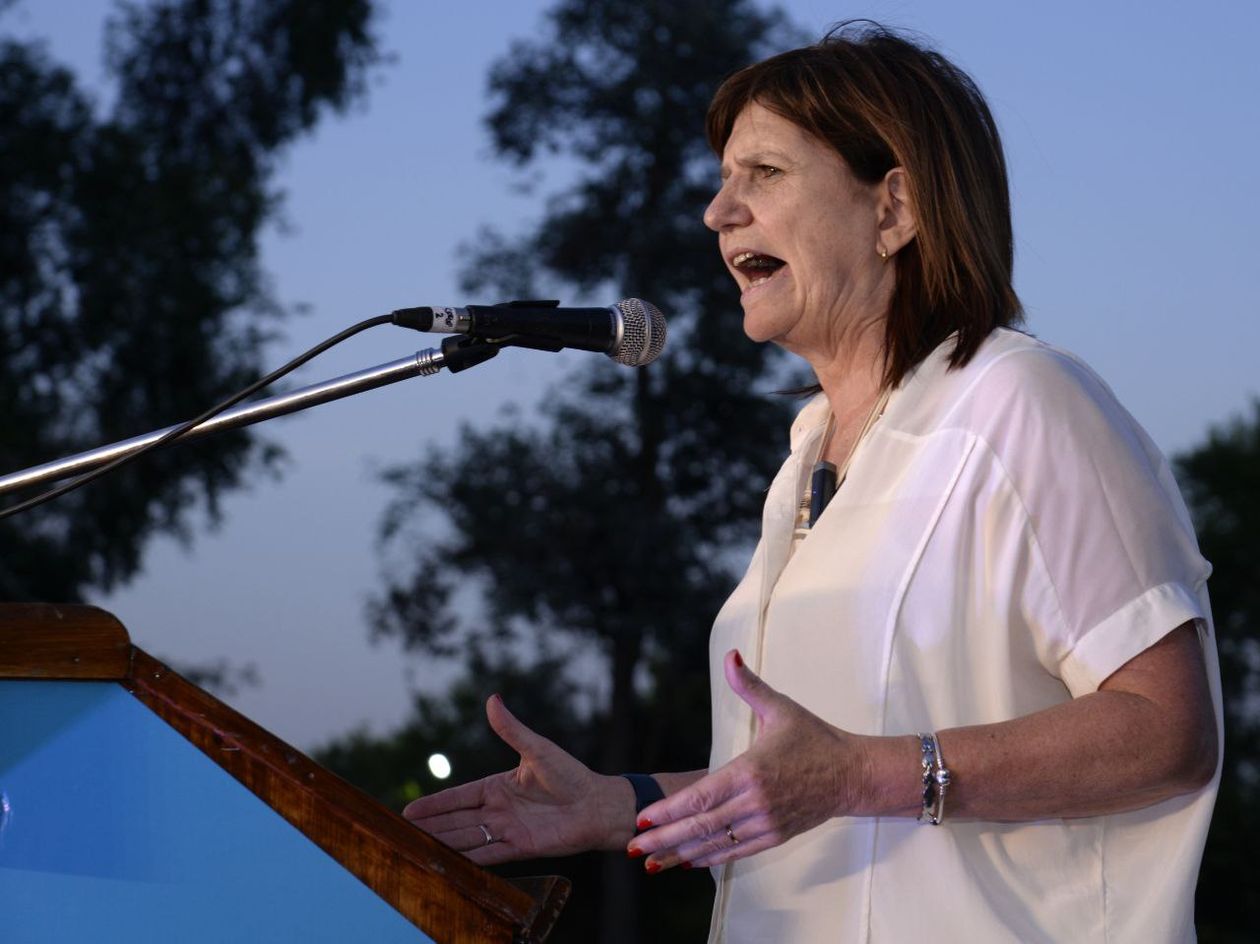 Patricia Bullrich en San Miguel.