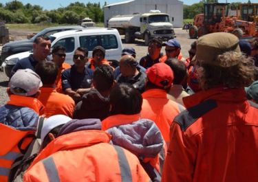 La UOCRA paralizó obras en la Sexta y acusa a Vidal de “oír una sola campana”