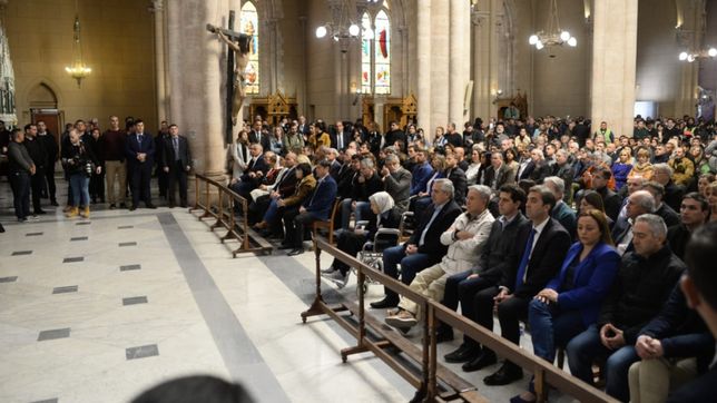 sin la comunion de jxc, el fdt sello la paz interna en una misa cristinista