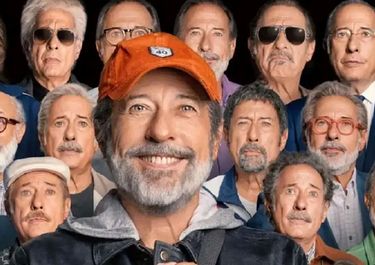 Guillermo Francella x 16 en la película Homo Argentum.