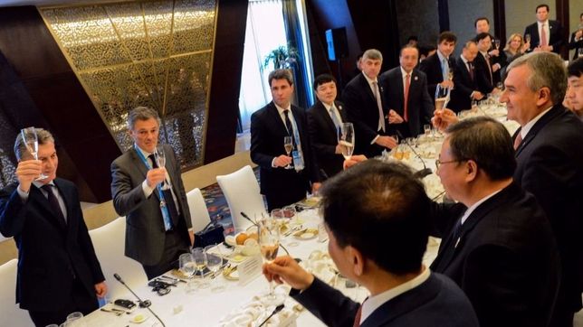 macri llamo a transformar a la argentina en ?el supermercado del mundo?