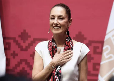 Claudia Sheinbaum, presidenta entrante de México.
