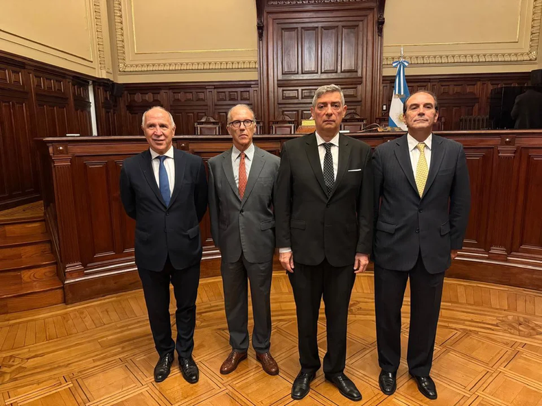Ricardo Lorenzetti, Carlos Rosenkrantz, Horacio Rosatti y Manuel García-Mansilla, integrantes de la 