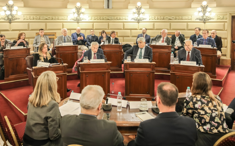 Los ministros de la Corte Suprema de Santa Fe asistieron a la Convención constituyente