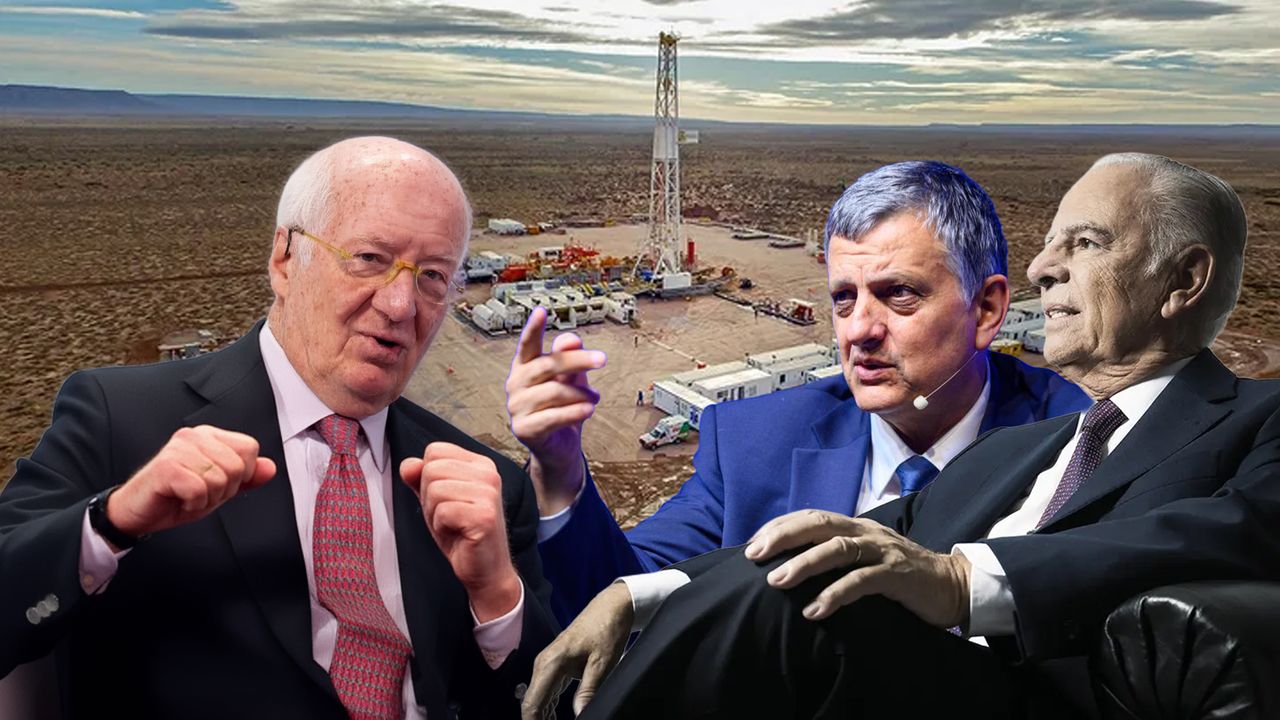 Paolo Rocca versus Horacio Marín (YPF) y Alejandro Bulgheroni (PAE).