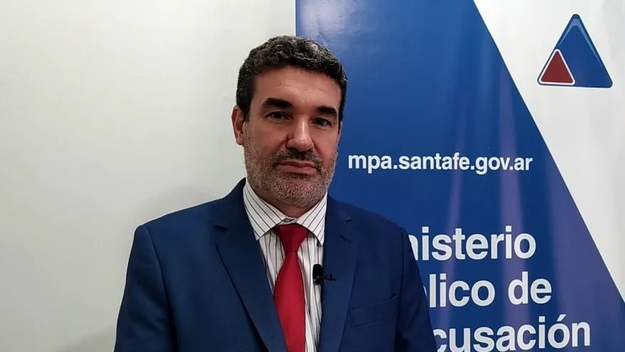 Matías Merlo, el jefe de los fiscales de Rosario.