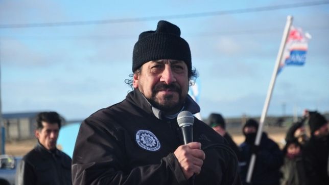 Oscar Martínez, secretario general de la UOM Rio Grande, lidera la resistencia obrera en Tierra del Fuego.