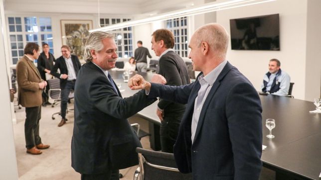 larreta golpea la mesa y amenaza con no firmarle el consenso fiscal a fernandez