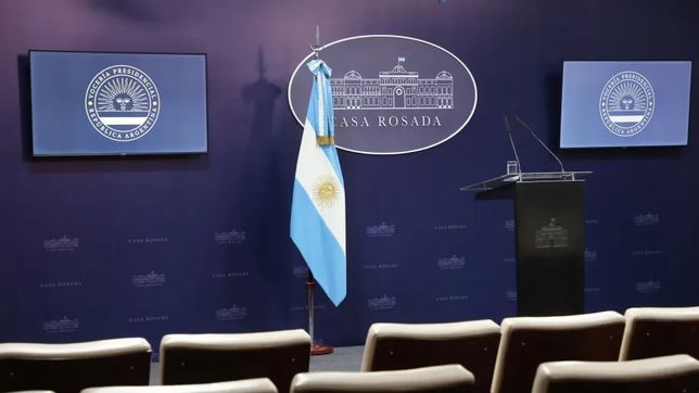 No más preguntas en la Casa Rosada. Decisión de Javier Milei.