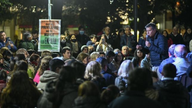 manes contra carrio: critico los proyectos personalistas y narcisistas