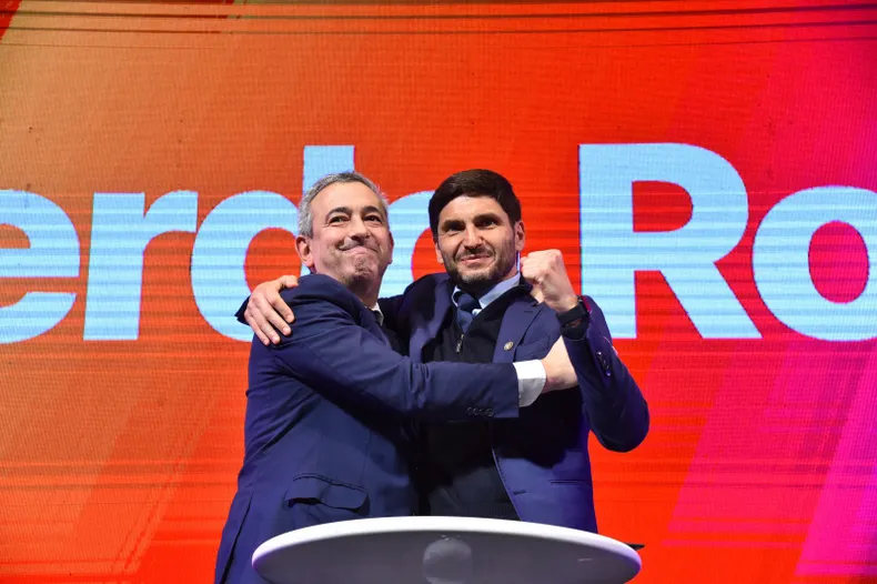 El intendente Pablo Javkin y el gobernador Maximiliano Pullaro trazan la estrategia electoral de Unidos para Cambiar Santa Fe.