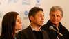 Axel Kicillof, Fernanda Raverta y Gustavo Pulti. Axel Kicillof, Fernanda Raverta y Gustavo Pulti.